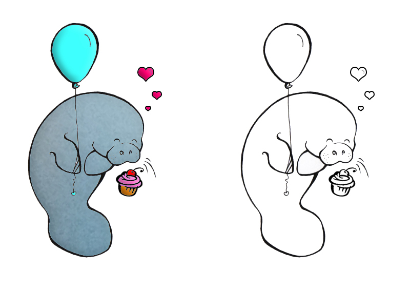 800x600 Manatee Tattoo!!! Stolen Manatees Manatee, Tattoo