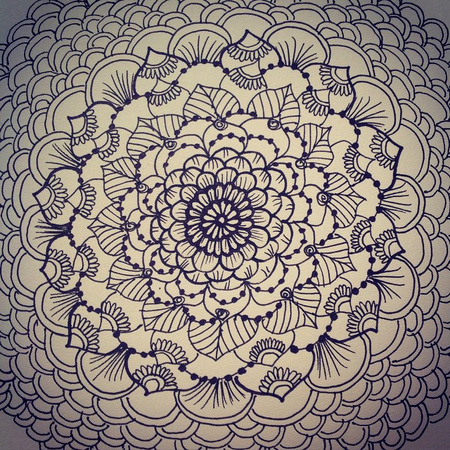 640x640 Mandala For Dayzz )) I Love To Draw Mandalas For A Number