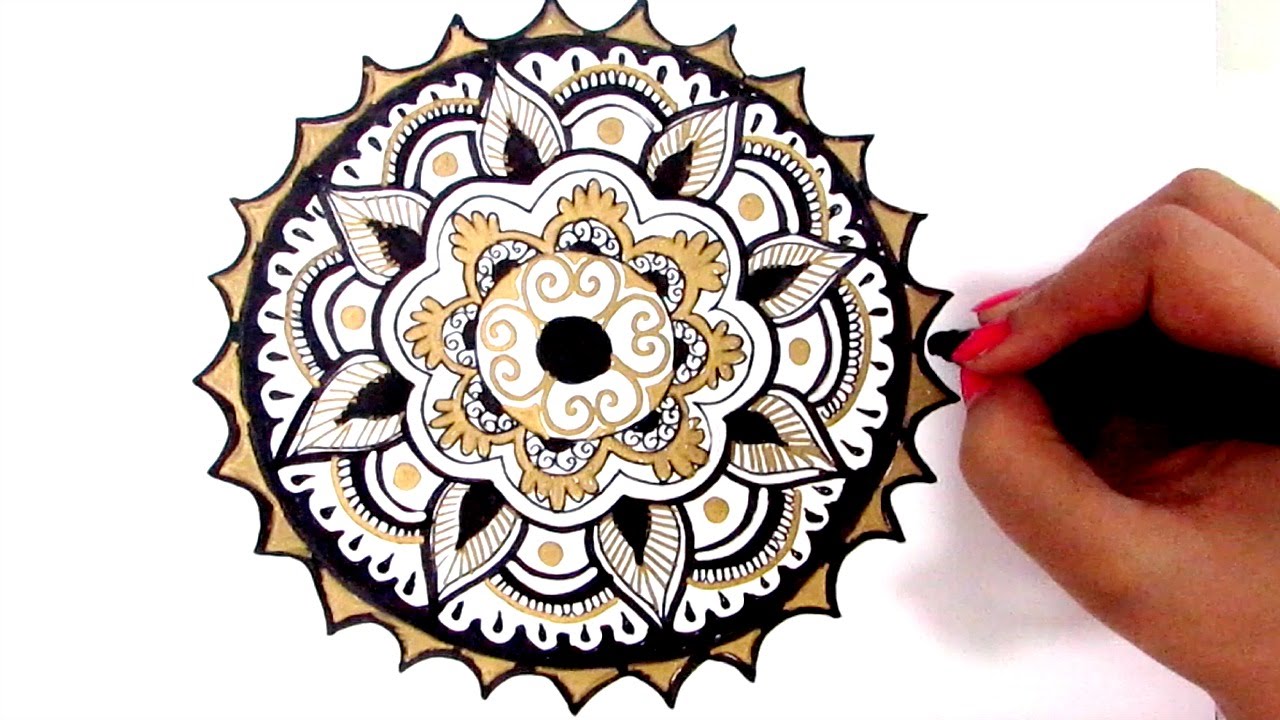 1280x720 How To Draw Mandala Beginners Guide