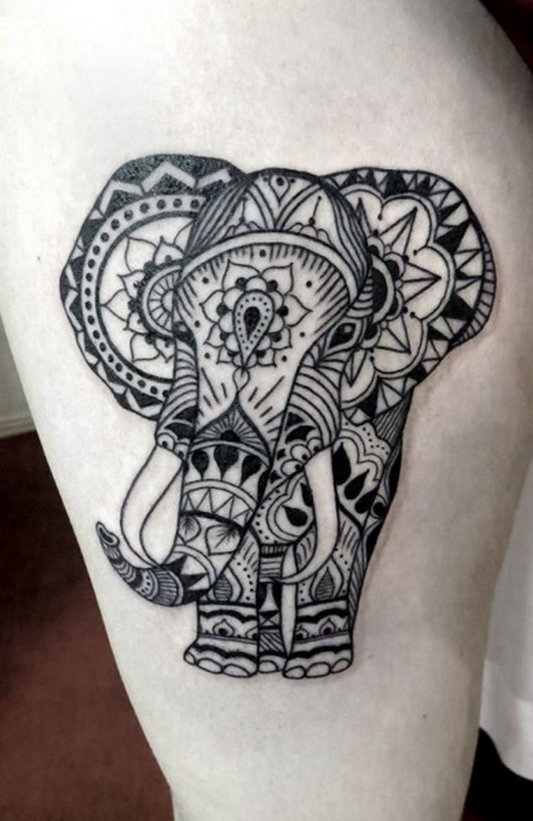 1080x1662 Mandala Elephant Tattoos (16) Lucky Bella