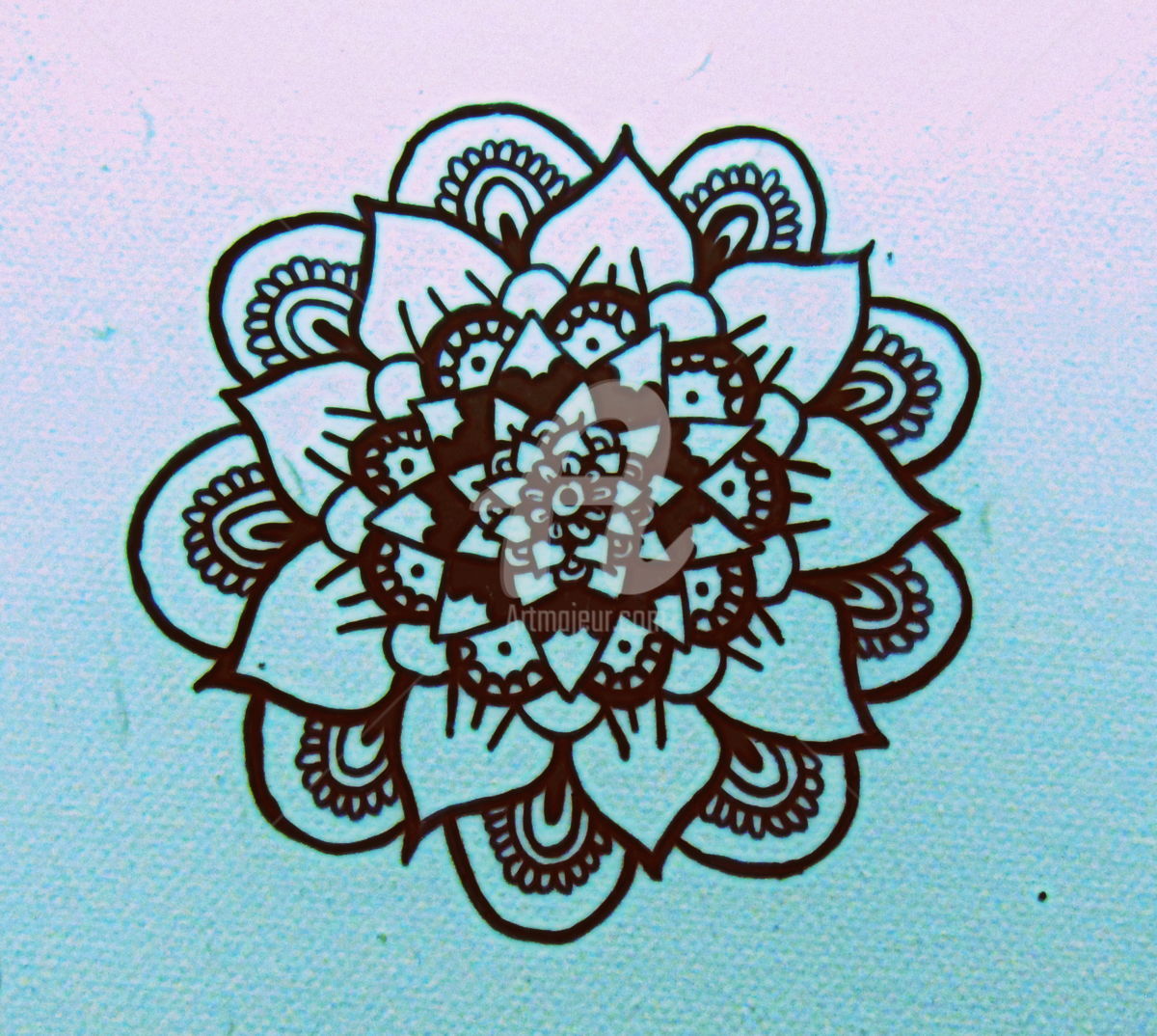 1200x1074 Mandala Flower (Enric4pav)