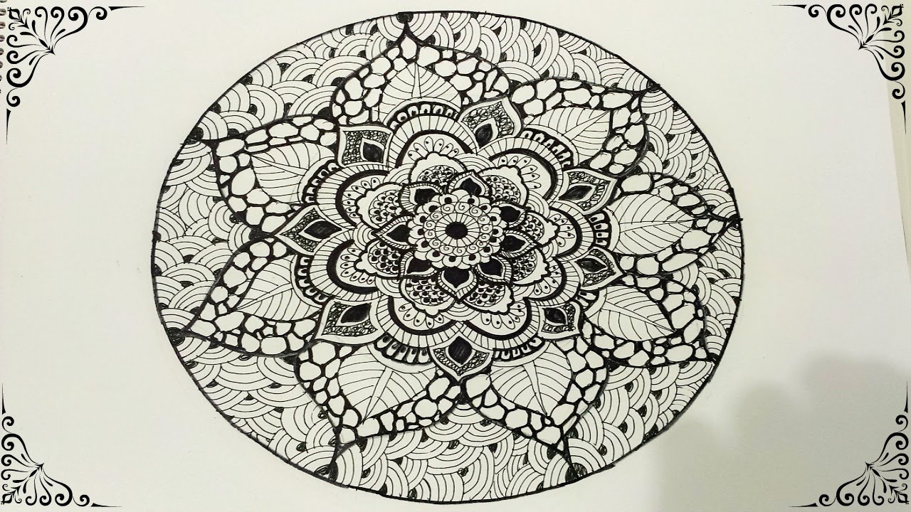 1280x720 To Draw Mandala