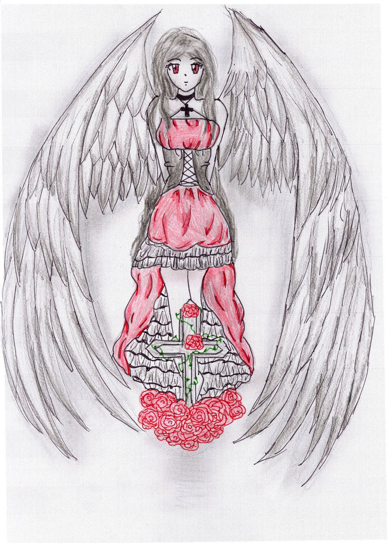 756x1056 Dark Angel Manga Coloured By Love Drawing Manga