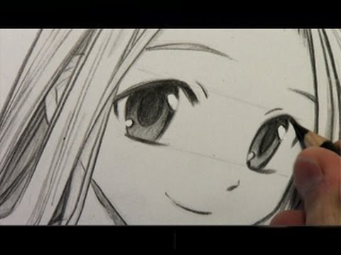 480x360 How To Draw Manga Eyes, Line By Line In Real Time