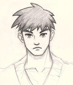 236x277 Easy Draw Anime How To Draw An Anime Boy For Kids Step 6 How