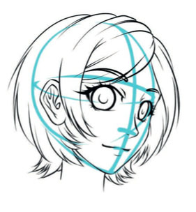 281x304 Manga Basics Drawing Faces