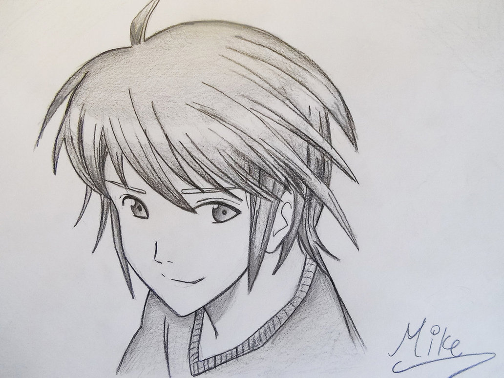 1032x774 Manga Style Boy! By Mcorderroure