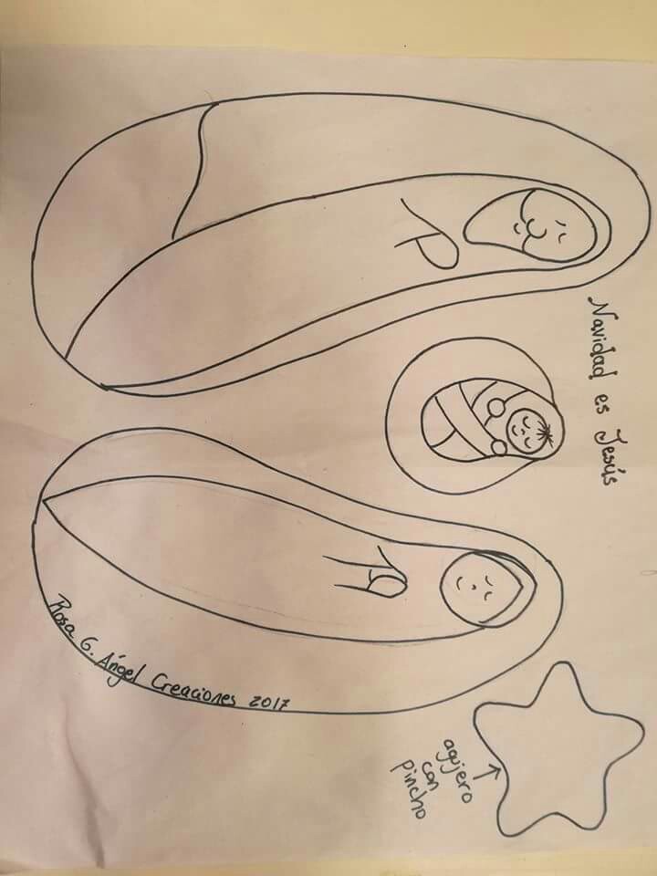 720x960 Pin By Claudia Bea On Pesebres Dibujados, Pintados.