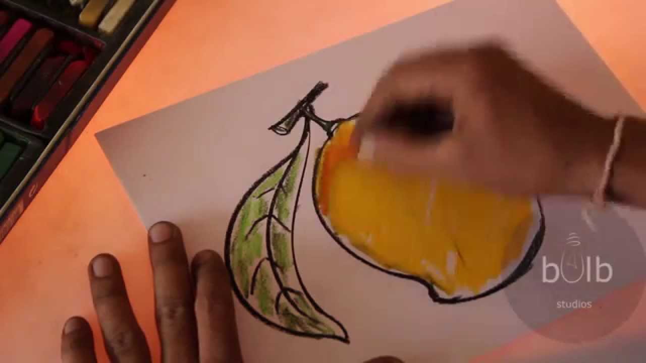 1280x720 How To Draw A Mango Scribble For Kids