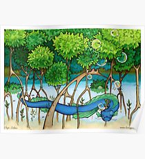 210x230 Mangroves Drawing Posters Redbubble