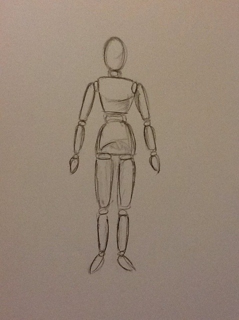 478x640 How To Draw A Mannequin
