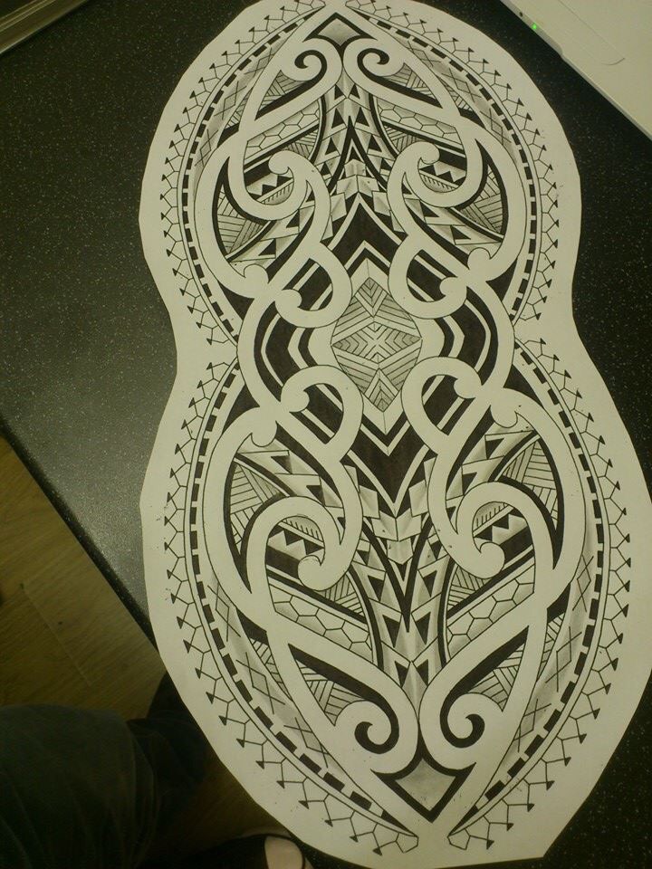 720x960 Samoan Maori Drawing By Ajd01