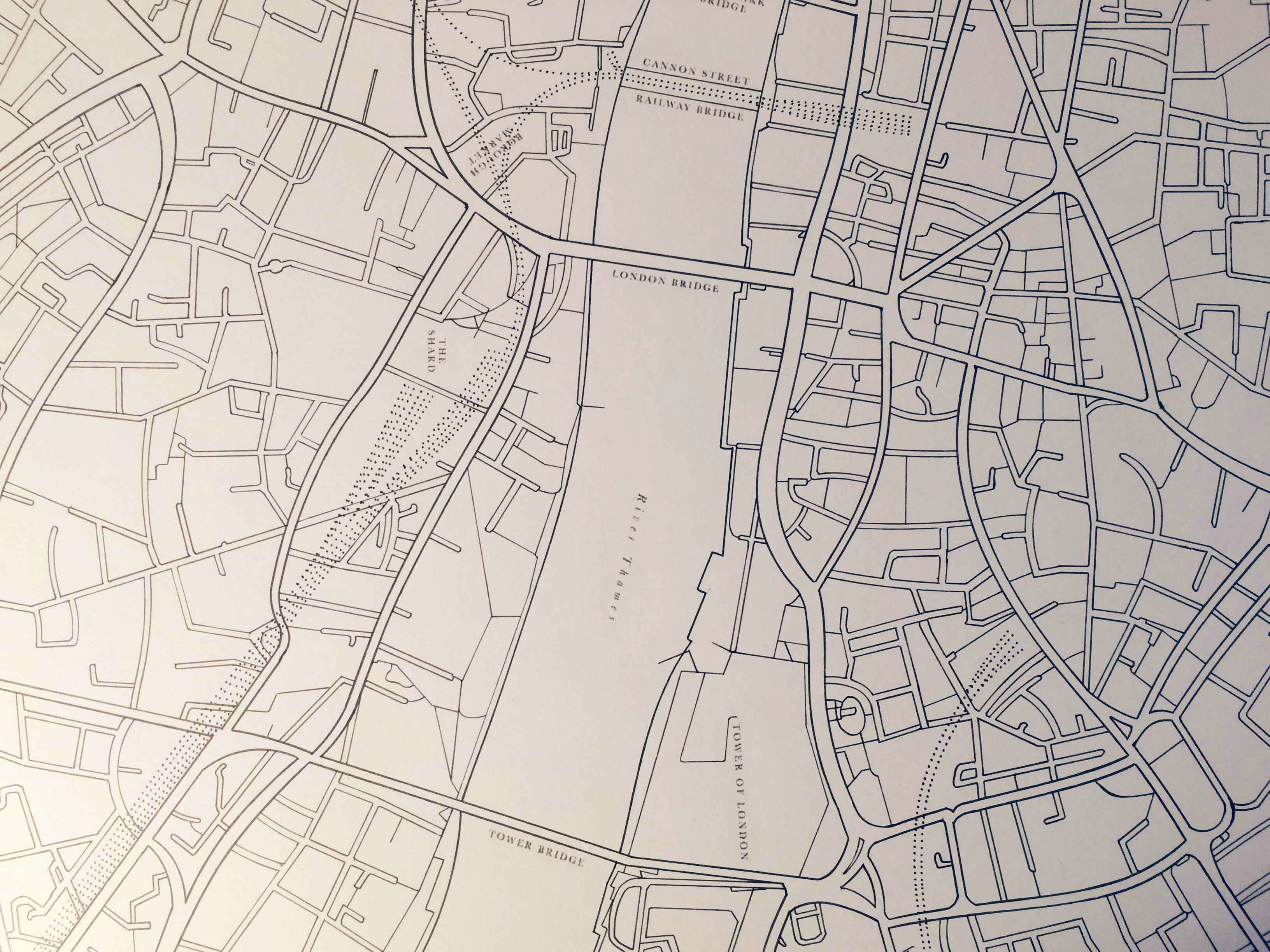 3264x2448 Minimalist Hand Drawn Maps Of London Amp Edinburgh Brilliant Maps
