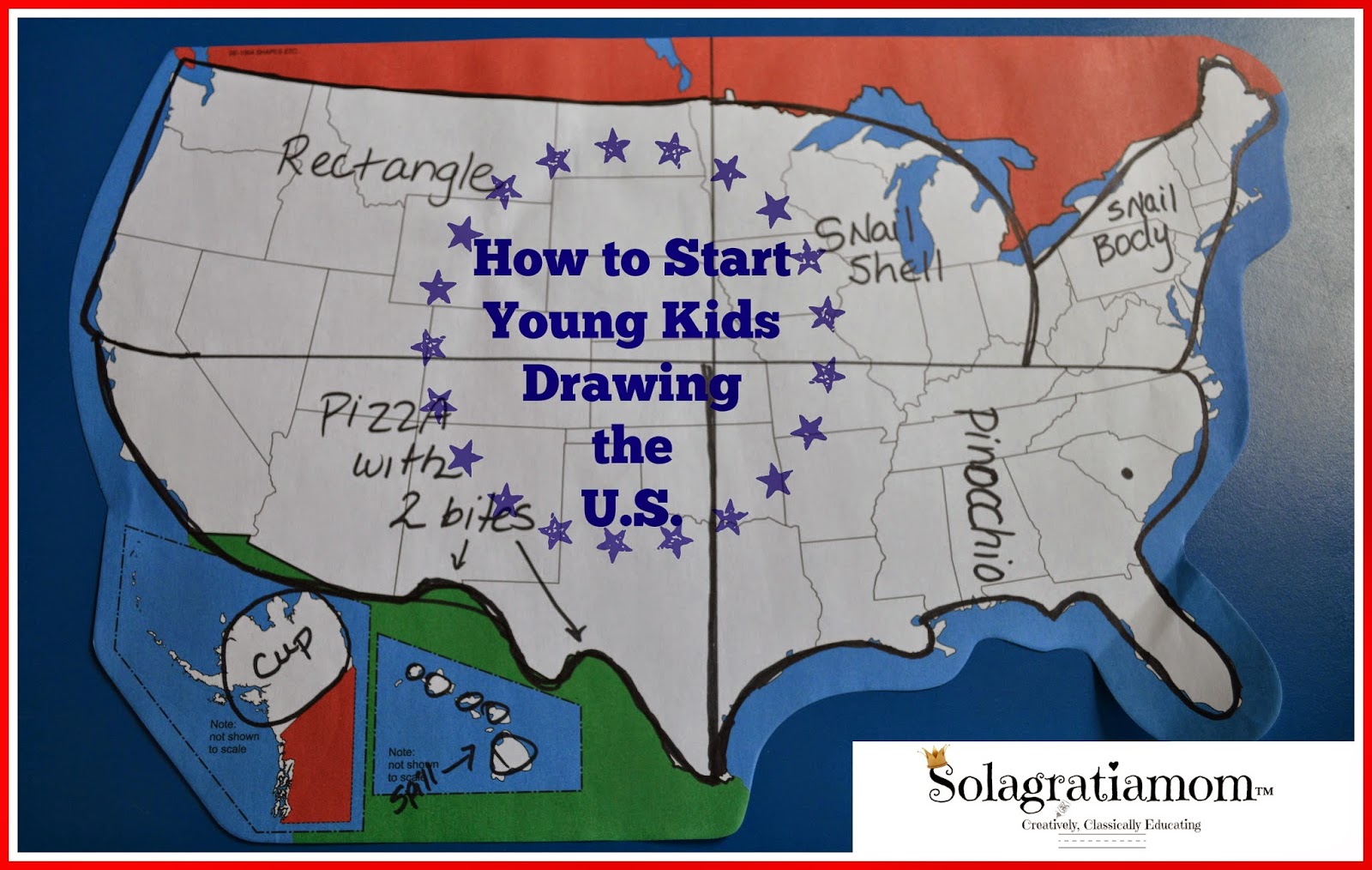 1600x1014 Solagratiamom How To Start Young Kids Drawing The U.s.