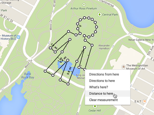 640x480 Google Maps Adds Back A Distance Tool