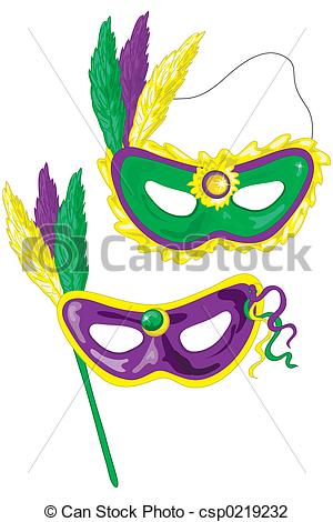 300x470 Mardi Gras Masks. Who Dat Clip Art