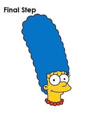 300x388 Marge Simpson Face