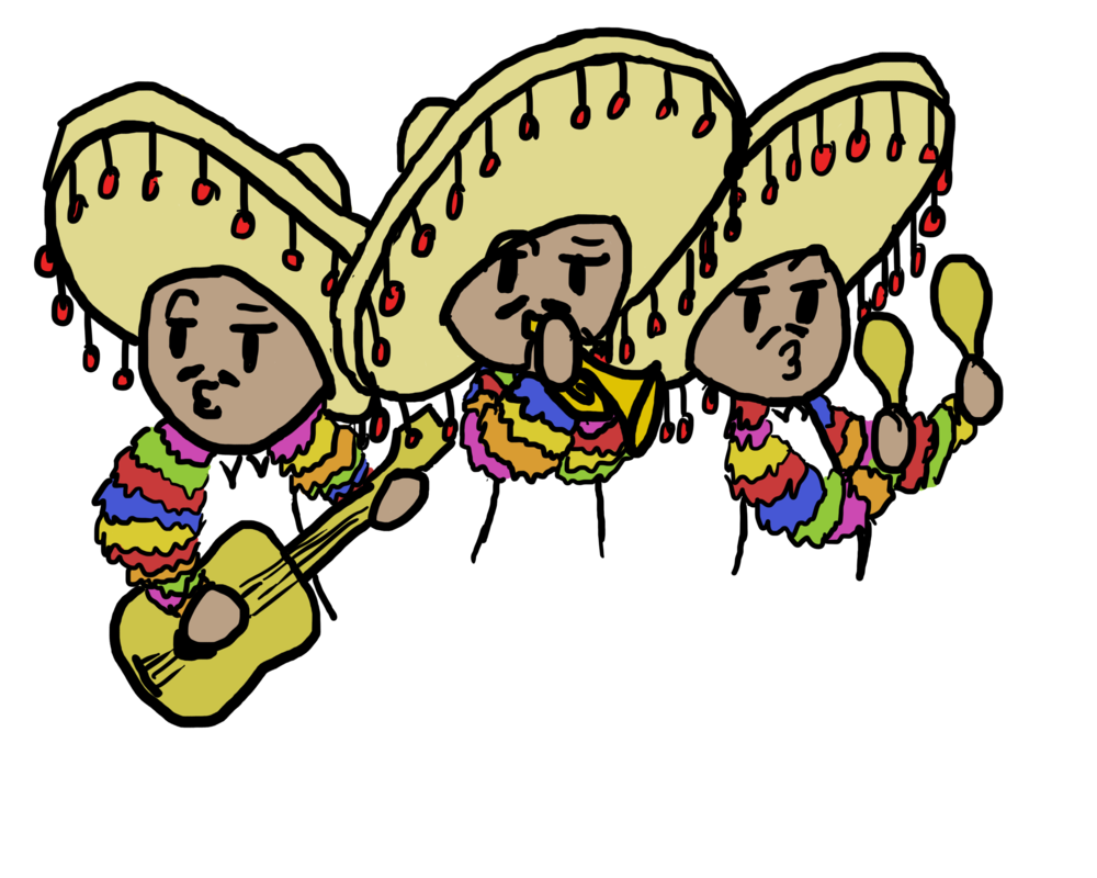 1000x800 Mariachi Band! For My French Project By Smeagol125