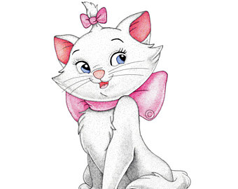 Marie Aristocats Drawing at GetDrawings | Free download