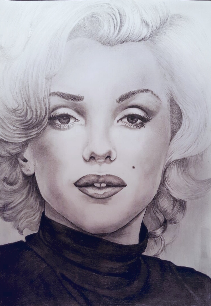 Marilyn Monroe Drawing at GetDrawings | Free download