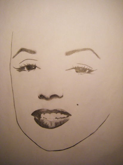 412x550 Portrait Of Marilyn Monroe By Lamarina On Stars Portraits