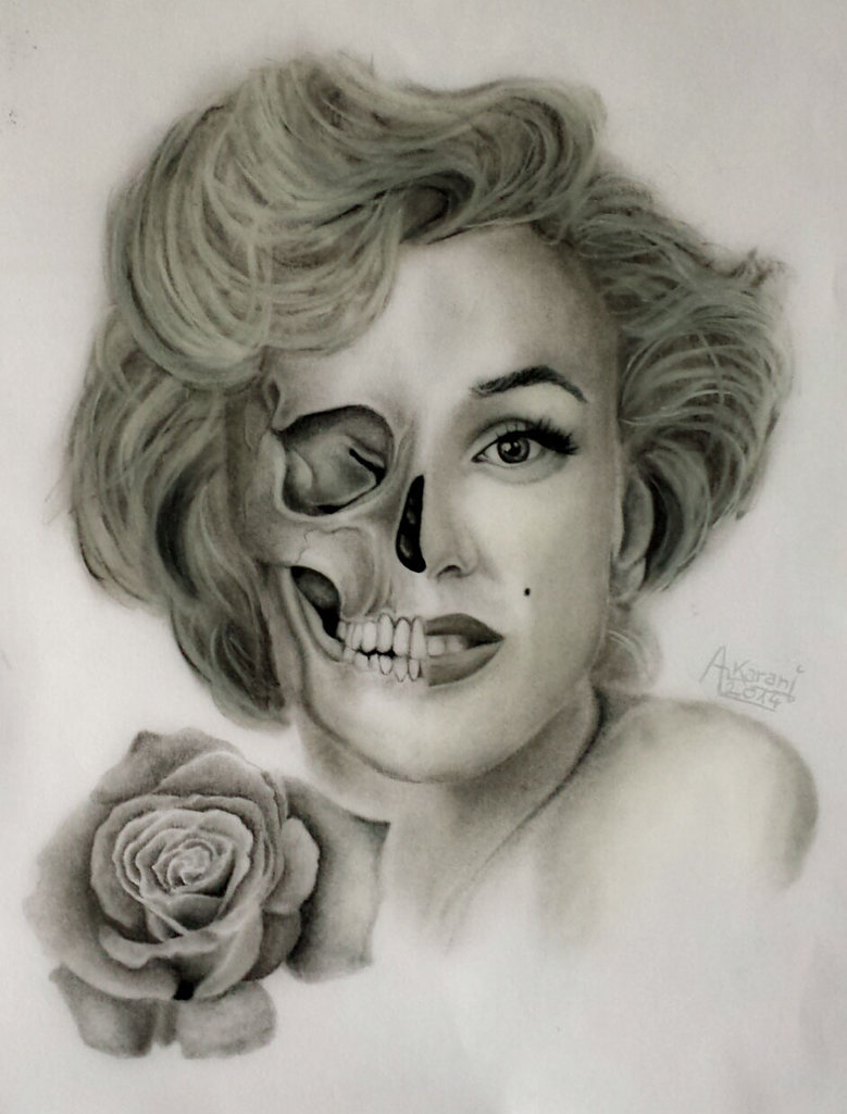 779x1025 Marilyn Monroe Portrait Drawing By Red Flash Art