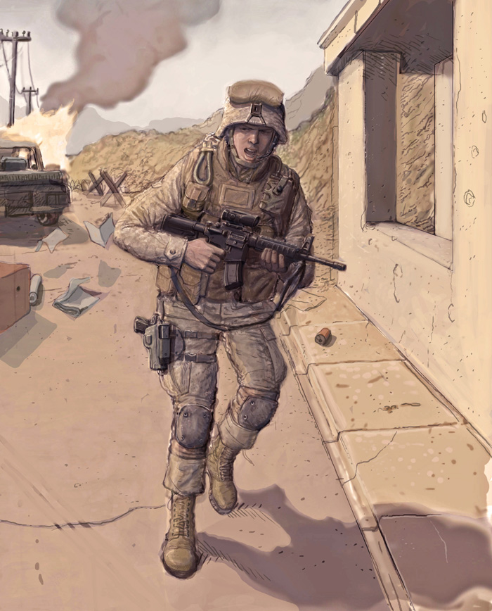 700x868 U.s Marine W.i.p