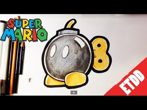 480x360 How To Draw Bo Bomb From Mario Bros