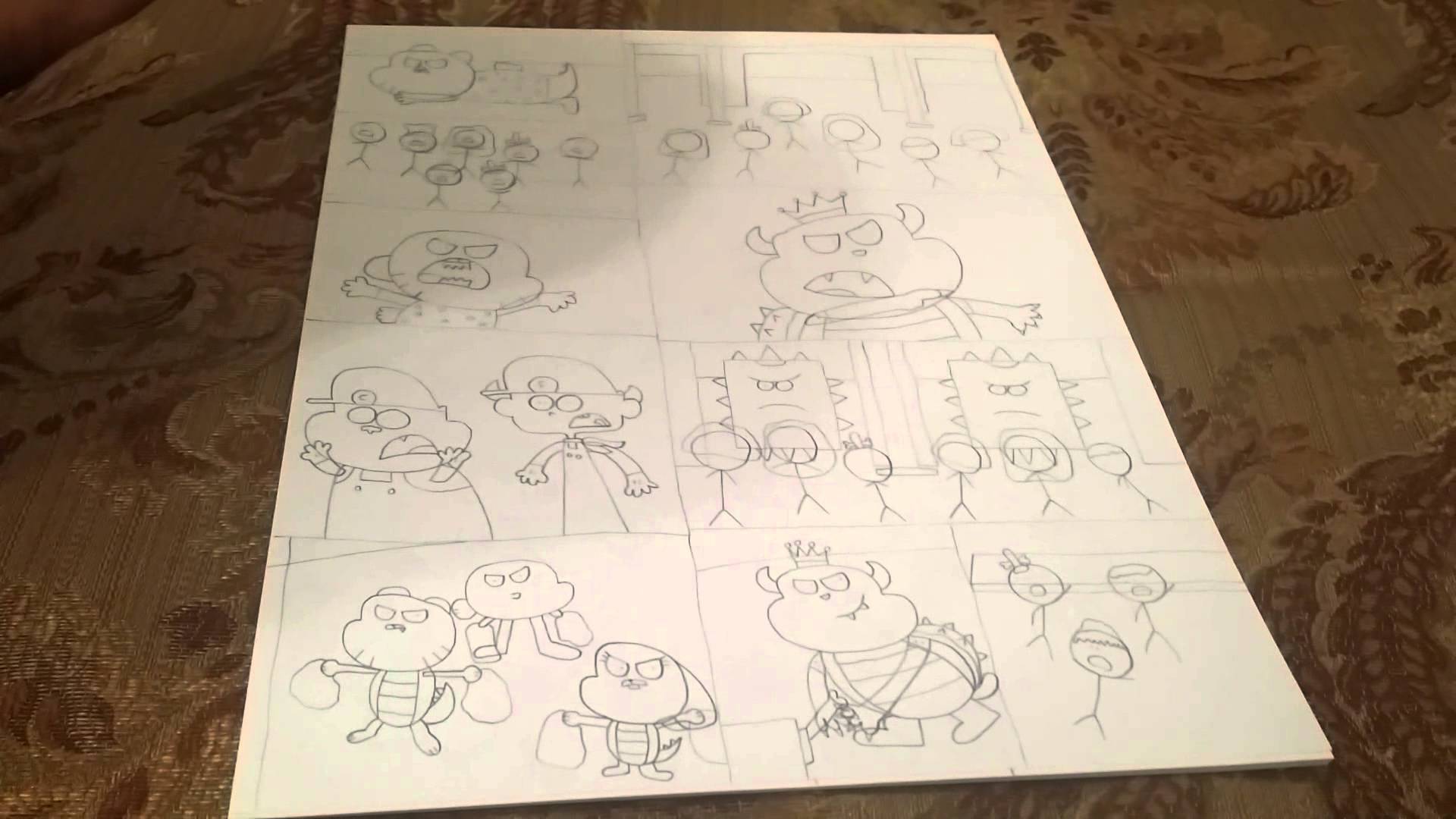 1920x1080 Super Mario World Drawing Book Episode