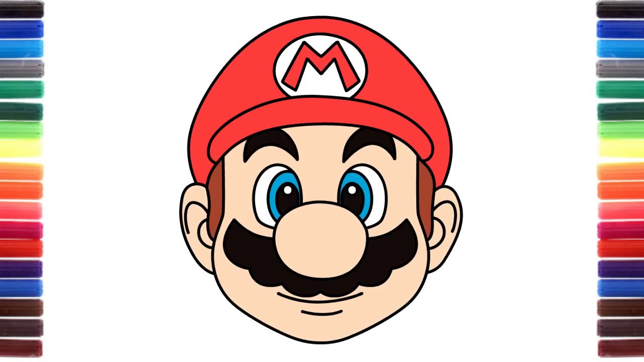 Mario Hat Drawing at GetDrawings | Free download