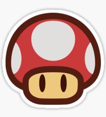 210x230 Mario Mushroom Stickers Redbubble