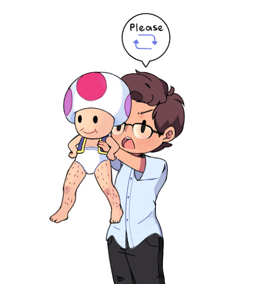 911x968 Retweet The Toad By Drawn Mario