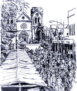 254x300 Marketplace Drawings Fine Art America