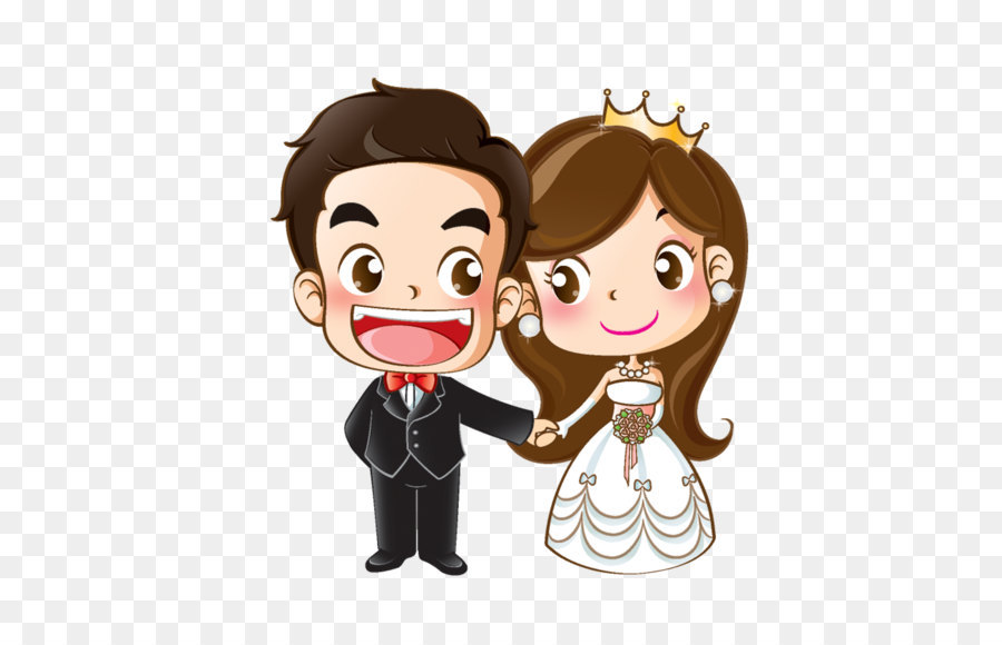 900x580 Wedding Invitation Cartoon Marriage Drawing
