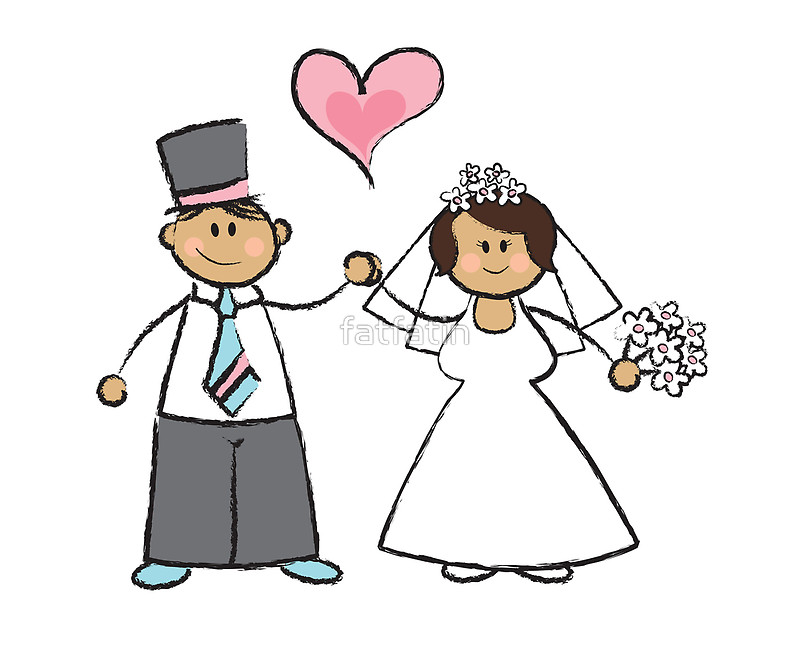 800x650 Just Married! Posters By Fatfatin Redbubble