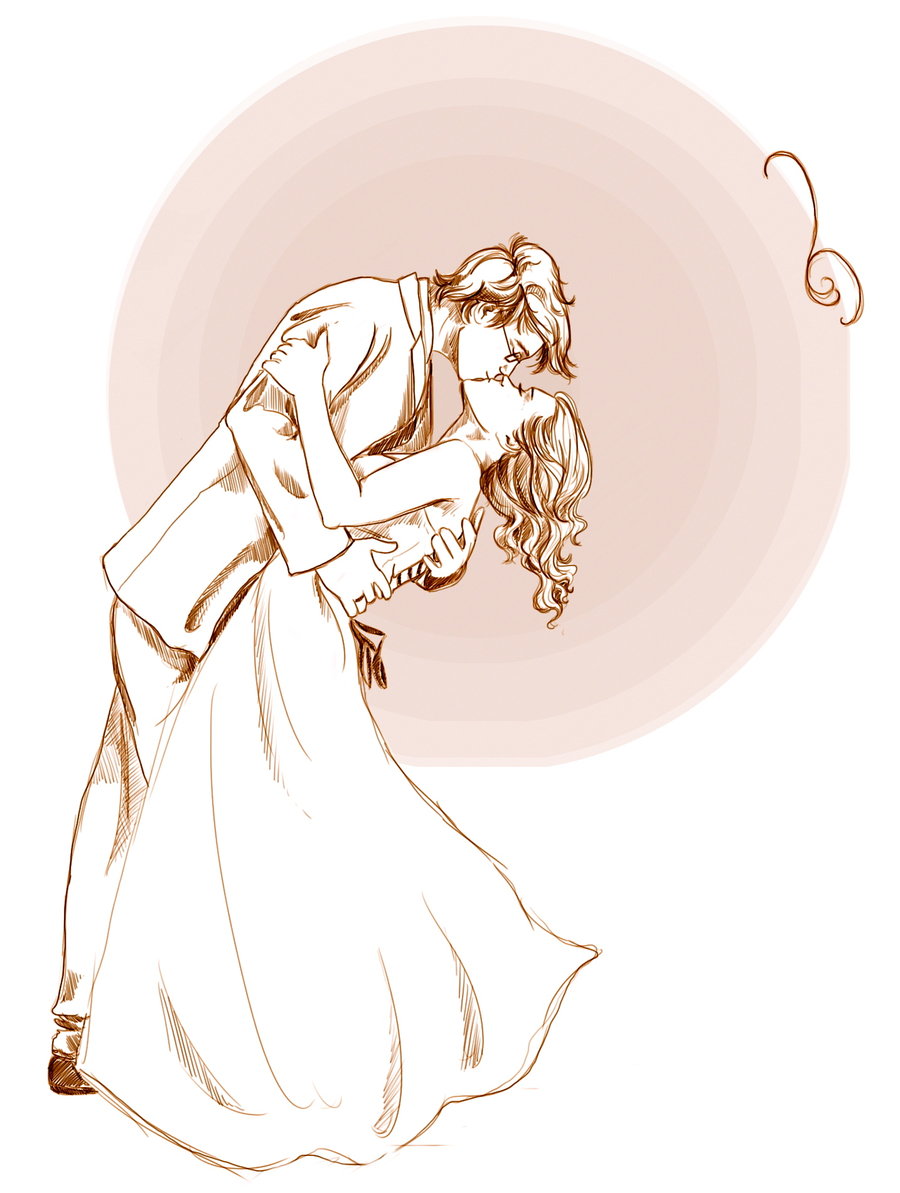 900x1193 Just Married By (Jameslily