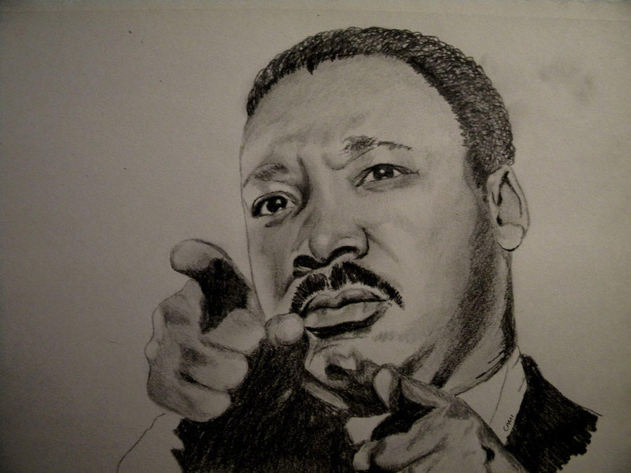 900x675 Dr. Martin Luther King Jr. Drawing By Pallet1