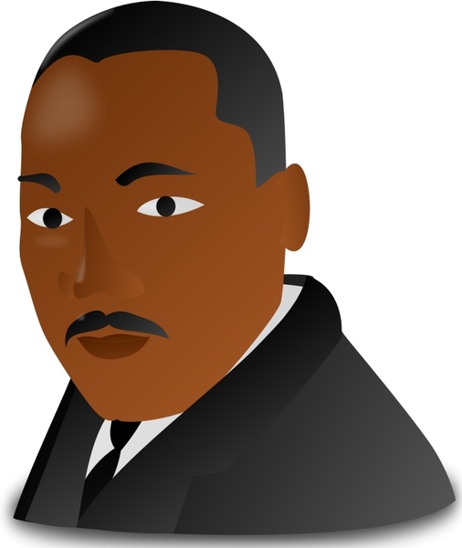 506x600 Martin Luther King Jr. Day Icon Free Vector In Open Office Drawing