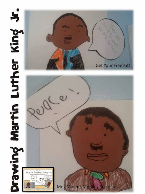480x640 Mrs. Miner's Kindergarten Monkey Business Martin Luther King, Jr