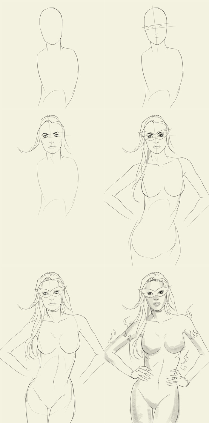 700x1412 How To Draw Firestar