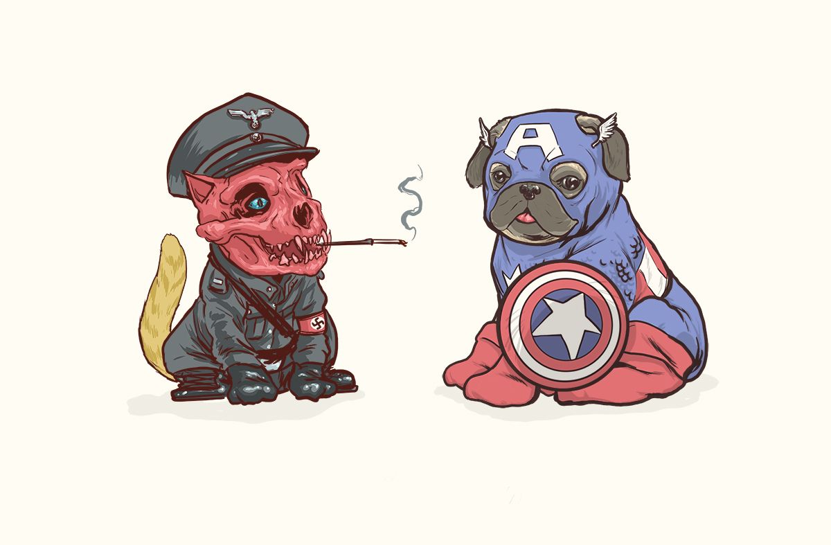 1200x787 Marvel Superheroes And Villains As Dogs Nerdy