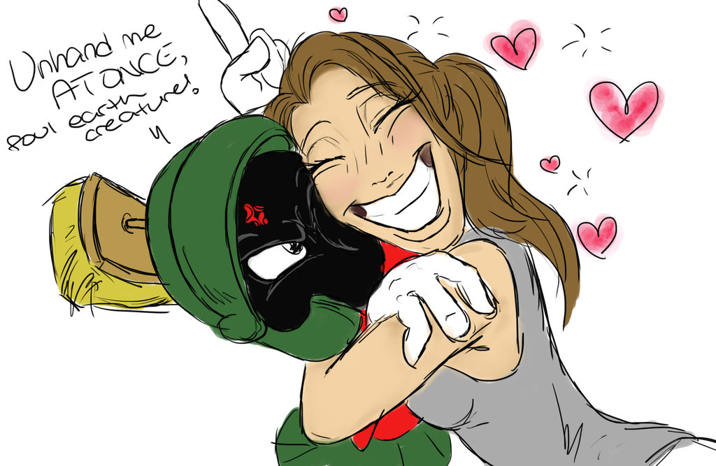 1024x667 I Love Marvin The Martian! By Skiepki