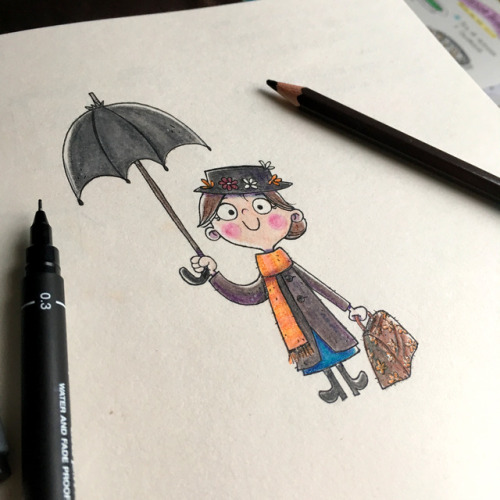 500x500 Mary Poppins Drawing Tumblr