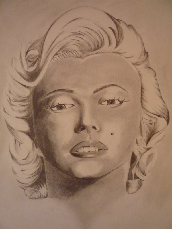 600x800 Marilyn Monroe Sketch By Lee100188