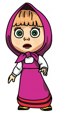 215x382 How To Draw Masha And The Bear, Cartoons, Easy Step By Step