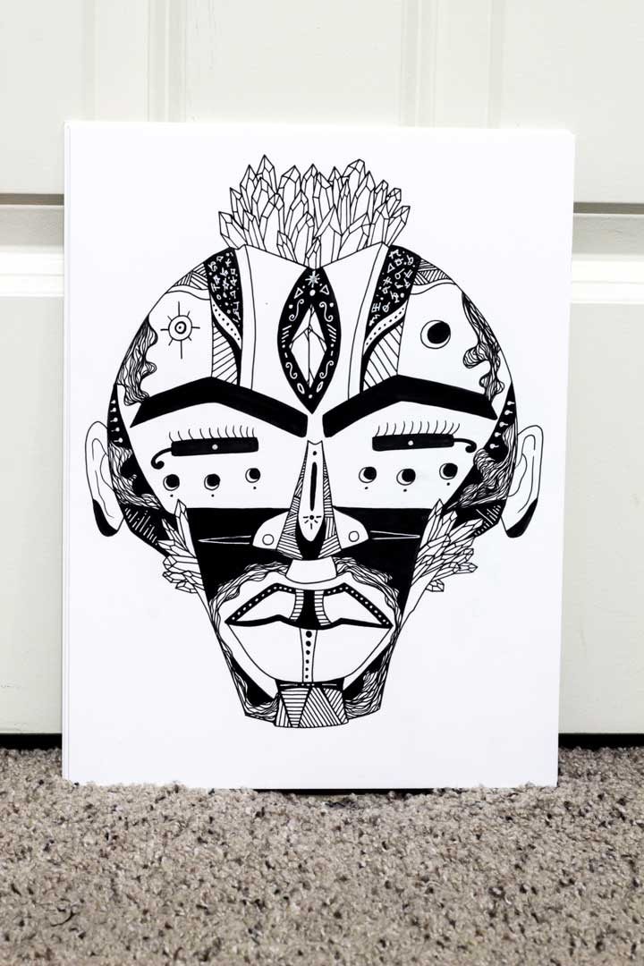 720x1080 African Mask Drawings The Most Beautiful African Tribal Art You