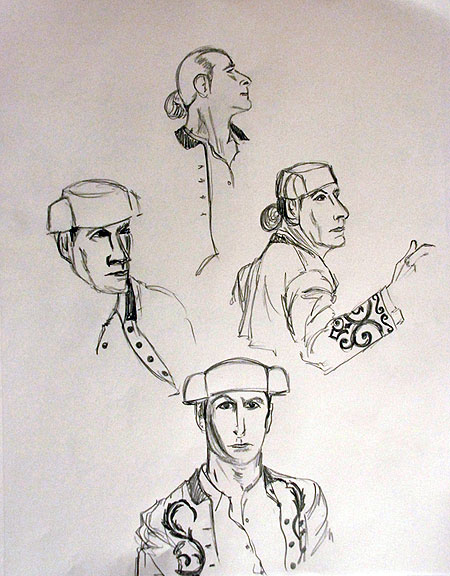 450x576 The Matador, Photo And Artwork The Drawing Club