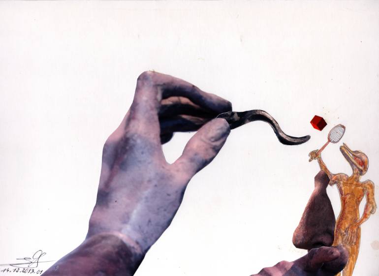 770x561 Saatchi Art Game, Set And Match