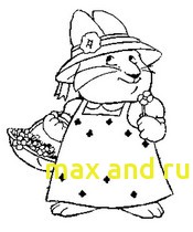 175x210 Max And Ruby Coloring Pages With Coloring Pages Max And Ruby