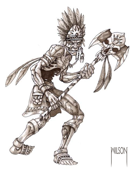 448x576 Zombie Warrior By Jwilsonillustration